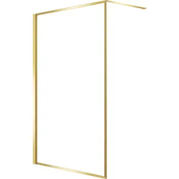 Sprchová zástěna WALK-IN Tiz 120x195 gold