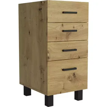 Kuchyňská skříňka Kuchyňská Skříňka Lucjan 40d 4s artisan