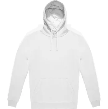 Pánská mikina Pánská mikina s kapucí Hoodie s bavlnou 80% Barva: Bílá, Velikost: M