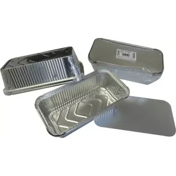 Zahradní gril Party miska alu + víčko 940ml 5ks 48410