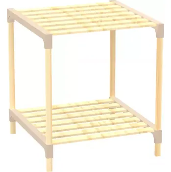 Kancelářská sestava Regál FIX2013-2 přírodní/béžová