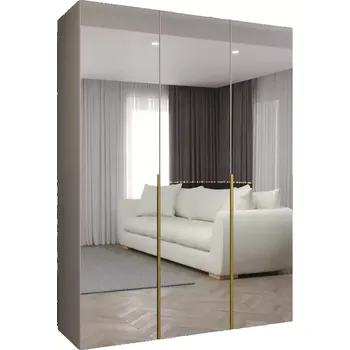 Předsíňová stěna Skříň Alicante III 150 kašmír/zlatá