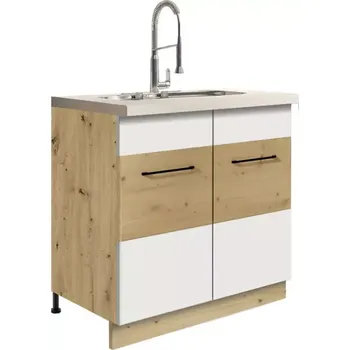 Kuchyňská Skříňka Infinity 12D WHITE ARTISAN