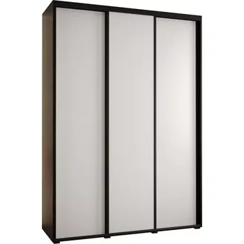 Předsíňová stěna Skříň 45 Canaris 1 190 černá/bílá/černá