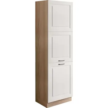 Kuchyňská skříňka Smart 21D sonoma/bílá mat