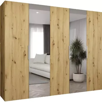 Předsíňová stěna Skříň Marbella II 250 artisan stříbrná