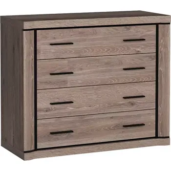 Kancelářská sestava Komoda Dallas 107cm Dub Lanýž