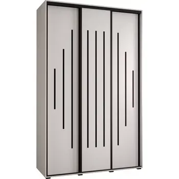 Předsíňová stěna Skříň 45 Canaris 12 170 bílá/černá