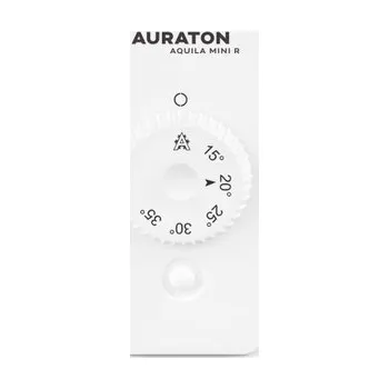 Bezdrátový regulátor teploty (vysílač) Auraton Aquila Mini R, bílá