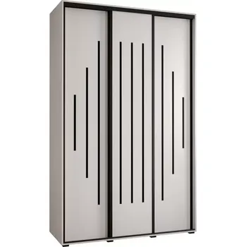 Předsíňová stěna Skříň 45 Canaris 12 180 bílá/černá