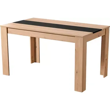 Jídelní stůl Stůl Domus dub artisan/černá