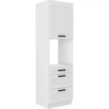 Kuchyňská skříňka Kuchyňská skříňka LUNA bílá mat/bílá 60dps-210 3s 1f