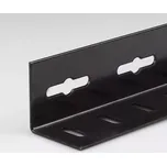 Roh na police cerny lakovaná ocel 35x35x2000