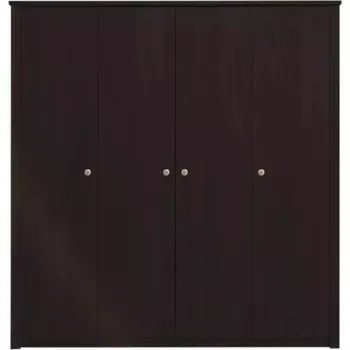 Předsíňová stěna Skříň Finezja 200 cm Dub Sonoma Čokoláda