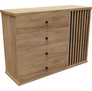 Kancelářská sestava Komoda Forza 120 Craft Zlatý