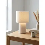 Sinsay - Texturovaná stolní LED lampa - bílá - 071HF-00X - 071HF-00X-ONE