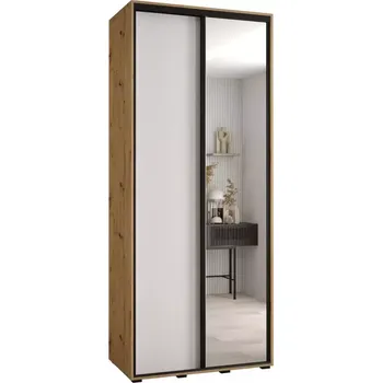 Předsíňová stěna Skříň 45 Canaris 3 130 artisan/bílá/černá