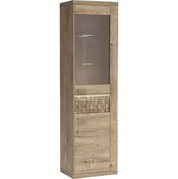 Vinotéka Vitrína Natural 50 cm, dub ribbeck