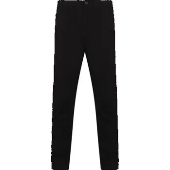 Pánské kalhoty Henbury Pánské chino kalhoty s pružným pasem H650 Black 42/36