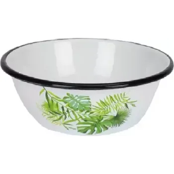 Talíř Miska smalt Monstera 0,6l