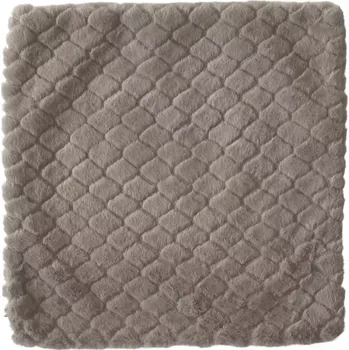 Povlak na polštářek Dekorační povlak na polštář KX239-101s 40x40cm světle hnědý