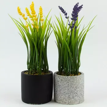 Koupelnový nábytek Kytka v květináči 33cm mix 96056