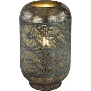 Lampička Stolní lampa Globo MESCH černá, žlutá 40 W