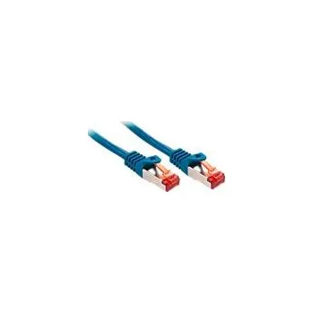 Datový kabel LINDY 47353 RJ45 síťové kabely, propojovací kabely CAT 6 S/FTP 1.50 m modrá 1 ks