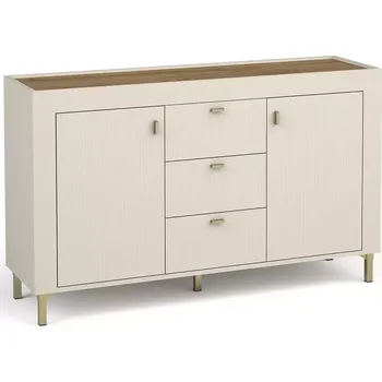 Kancelářská sestava Komoda Mossa M06 2D3S dub whisky/cashmere