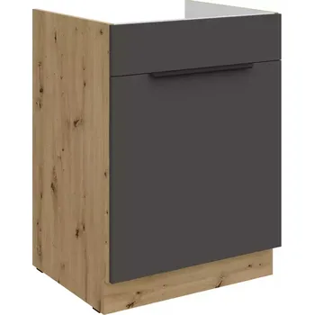 Kuchyňská skříňka Aria GR/AR Anti Fingerprint 60zl 1s Bb