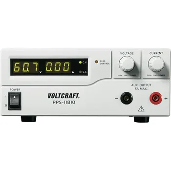 Laboratorní zdroj VOLTCRAFT PPS-11810 laboratorní zdroj s nastavitelným napětím, 1 - 18 V/DC, 0 - 10 A, 180 W, USB, Remote, lze programovat, výstup 2 x, PPS-11810