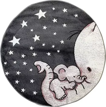 Koberec Koberec Frisee Soft Kids 1,2/1,2 FR3 0560A růžový