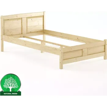 Ložnicová sestava Postel borovicová LK104–120x200 přírodní