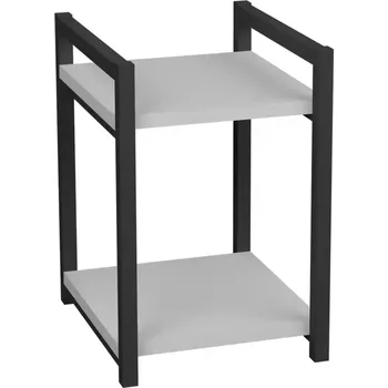 Obývací stěna Konferenční Stolek FD-2LMPS-002 bílý/černý