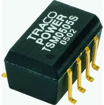 Měnič napětí DC-DC převodník 1W, výstup: ±12V dc ±40mA 1kV dc, Vin 21,6 → 26,4 V DC