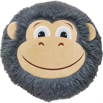 Polštář Polštář opice 32x30 šedá