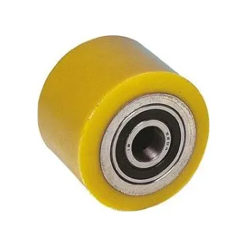 Pojezdové kolečko Kolečko vozíku 23-040-075B20 Polyuretan 300kg Guitel Hervieu