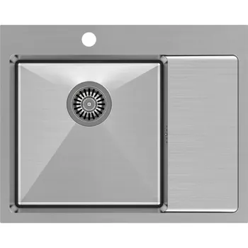 Kuchyňský dřez Dřez Ozon 116 600x480x200 satén