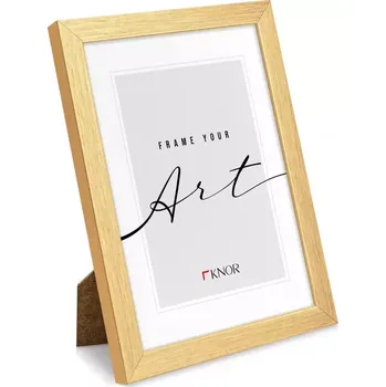 Rám na obraz Fotorámeček 13x18 plexi zlatý