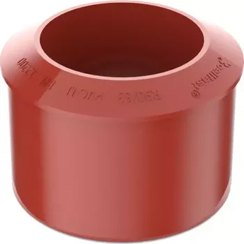 okap Redukce svodu 90/63 mm Bryza červená