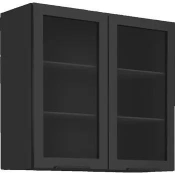 Kuchyňská skříňka Monza ořech okapi 80gs-72 2f