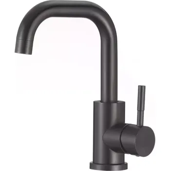 Vodovodní baterie Umyvadlová baterie And Black s otočným výtokem