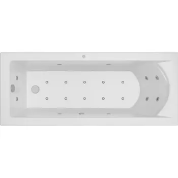 Vana Hydromasážní vana Brava 160x75 10DW + 10DP ovládání elektronické