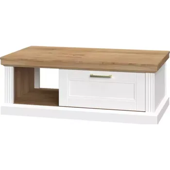 Obývací stěna Tv Stolek Tara KLS white/pacific walnut