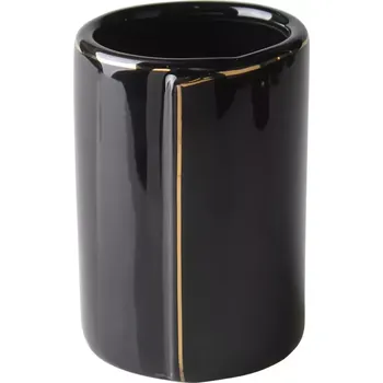 Koupelnový nábytek Kelímek Fold 7x7x10cm černý