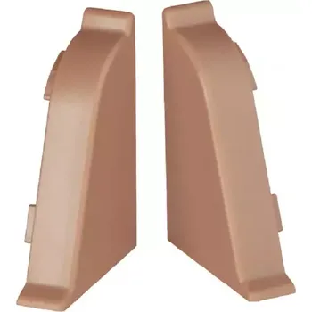 Kuchyňská pracovní deska Koncovka pravá pro lištu k pracovní desce BL44 přírodní buk 058