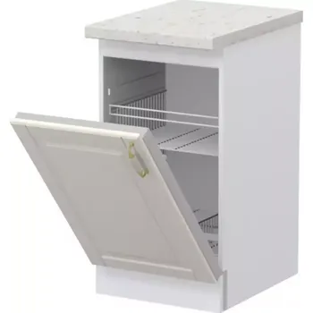 Dvířka na vestavnou myčku Evergreen K45/4 ivorymat