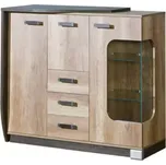 Komoda Romero 130 cm, dub canyon/arusha