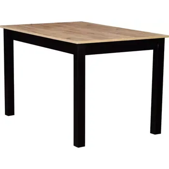 Jídelní set Stůl St-54 120x80 wotan/černá