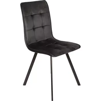 Jídelní set Židle Orlando černý velur